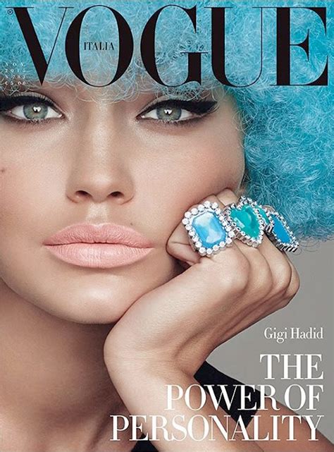 Smartologie Gigi Hadid For Vogue Italia November 2015