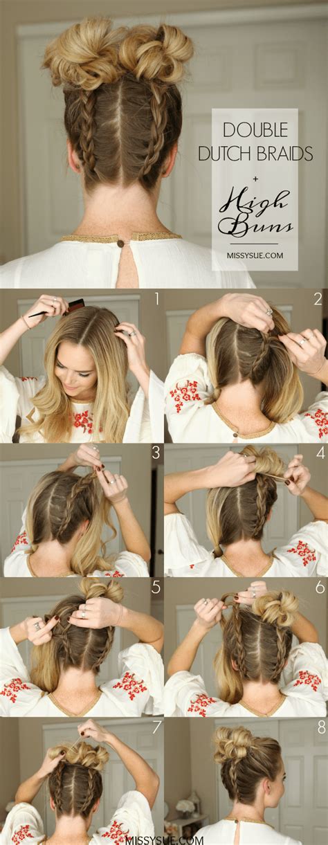 Double Dutch Braid Step By Step With Pictures Picturemeta