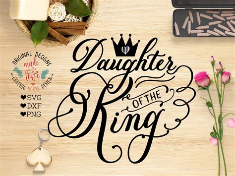 Bible Svg Scripture Svg Daughter Of The King Nursery Svg Etsy Decal