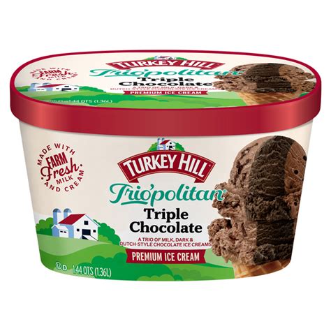 Save On Turkey Hill Trio Politan Premium Ice Cream Triple Chocolate