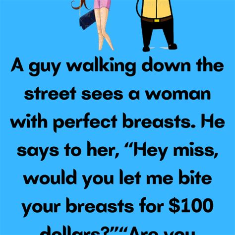 A Guy Walking Down The Street Mr Jokes
