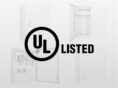 UL Listed Enclosure UL Rating Metal Boxes E Abel