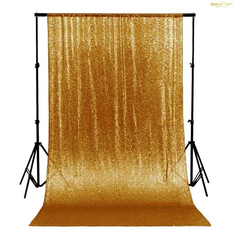 Buy Shinybeauty Backdrop Curtain Gold Sequin Backdrop 2ftx8ft Baby