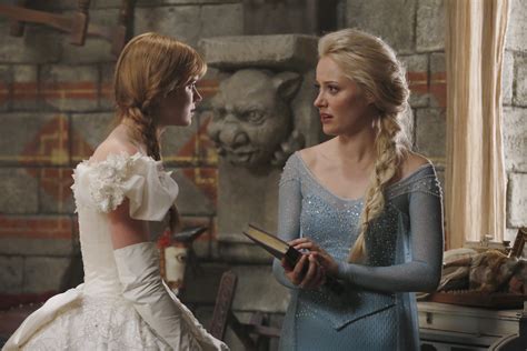 elsa and anna on once upon a time frozen photo 37619637 fanpop