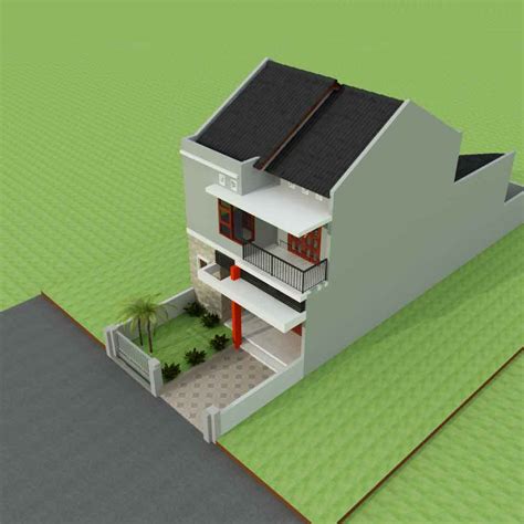67 Desain Atap Rumah Minimalis Modern 2 Lantai