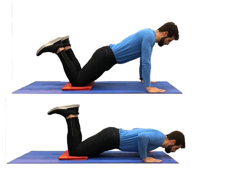 Flexiones Con Rodillas Apoyadas