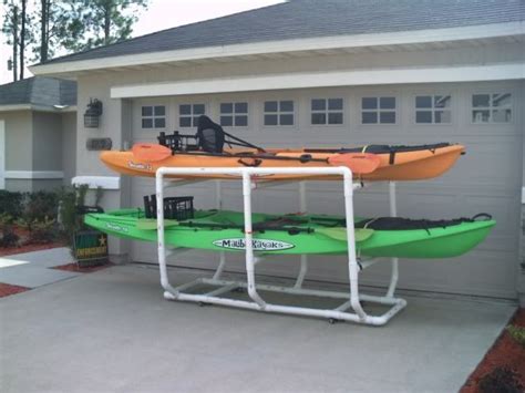 Pvc Homemade Kayak Rack