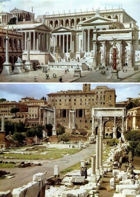 Como Eram 11 Prédios Da Roma Antiga Durante O Império E Como Eles Estão