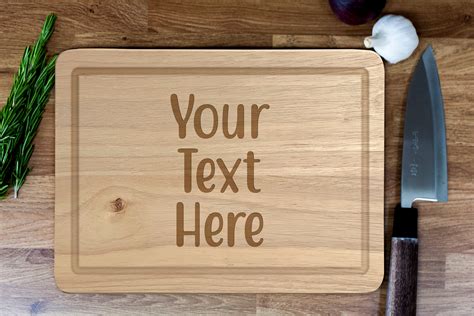 Personalised Chopping Board Engraved Personalised Wooden Etsy