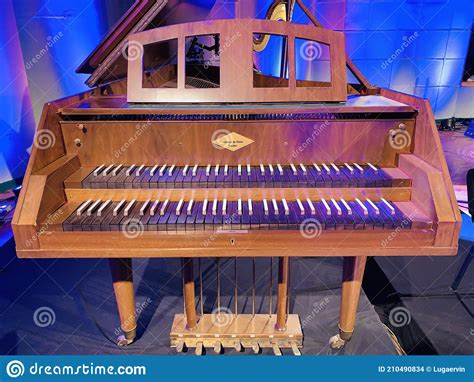 Concert Harpsichord With Music Notes Music Concept Stock Photo Image