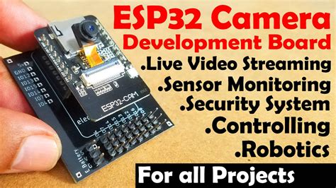 Esp32 Camera Module Live Video Streaming With Sensor Monitoring And
