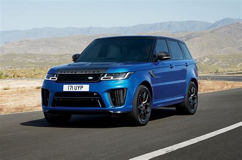 Enhance the range rover sport exterior further by choosing the black pack. 2018 Range Rover Sport SVR First Drive - Motor Trend