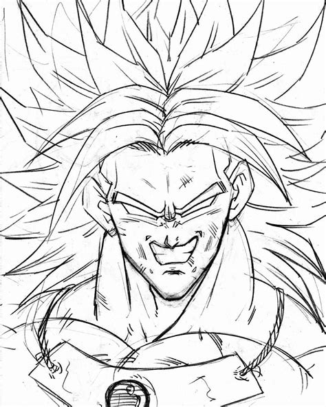 Scan of a previous drawing. #Brolyisholdingback #sketch#ドラゴンボール#ドラゴンボール