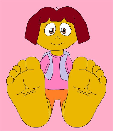 Doras Bare Feet Tease By Johnroberthall On Deviantart
