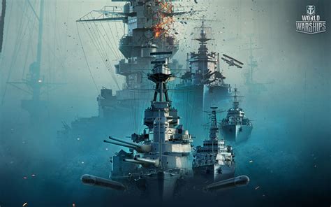 Video Game World Of Warships Warships Heart Wave Ship Sea Warship Heart
