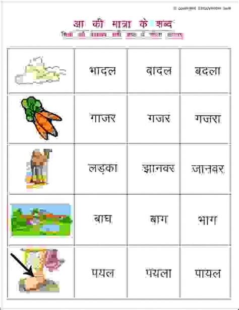 Learn hindi with hindi worksheets and prectice pages, हिन्दी अभ्यास. Hindi aa ki matra worksheets for grade 1 students. It is also useful for those learning vowels ...