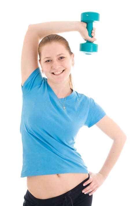 2729 Woman Fitness Clothing Doing Stretching Exercise Stock Photos