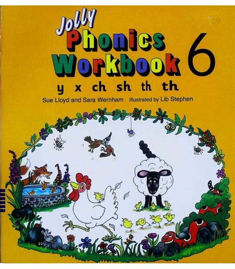 Jolly Phonics Workbook 6 Sue Lloyd Sara Wernham 9781870946568