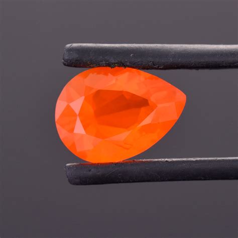 Black Friday Sale Stunning Fiery Orange Fire Opal From Mexico 237