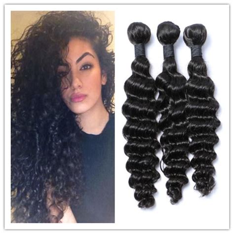 Cheap Brazilian Hair Deep Wave Curly Hair Extensions Hair Weaving Ali Queen Human Hair