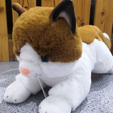 The Realistic Lying Cat Plush Toy Bear R Us