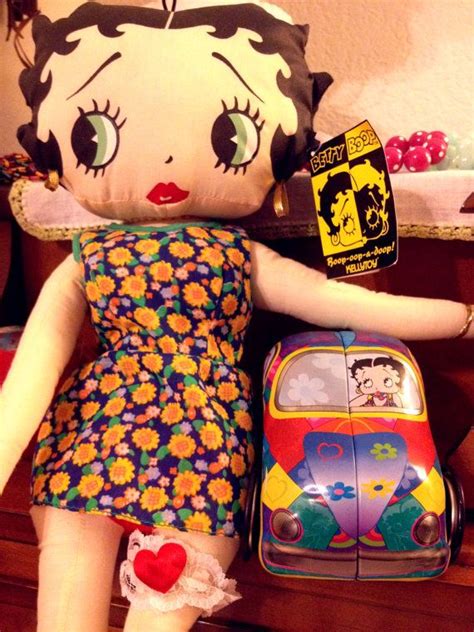 15 Betty Boop Rag Doll Pair And Tin Vw Collectible By Braidedwood 23 00 Betty Boop Doll