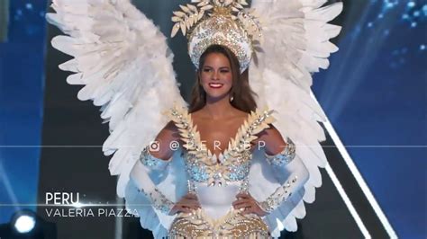 Miss Peru Universe 2016 Valeria Piazza National Costume Youtube