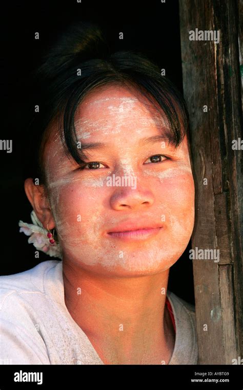 Burmese Girl At The Village Of Yandabo On The Banks Of The Irrawaddy