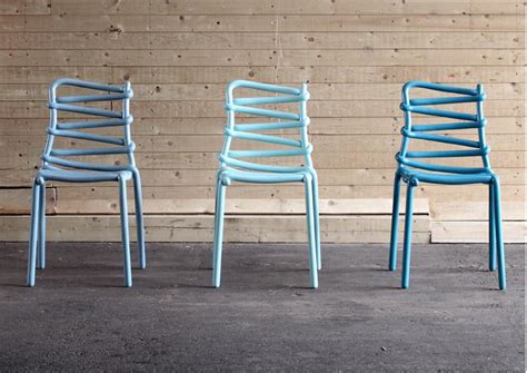 Markus Johansson Creates Fibreglass Loop Chair From A 3d Printed Model Milan Italy