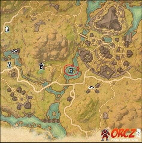 Eso Mournhold Wayshrine Map Orcz The Video Games Wiki