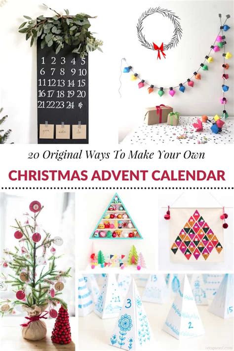 20 Original Ways To Make Your Own Christmas Advent