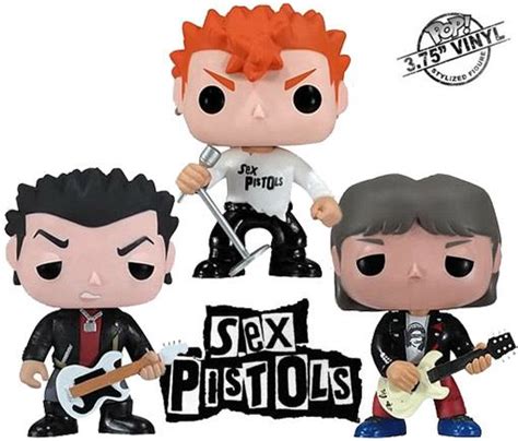 Figuras Sex Pistols Funko Pop Em Estilo Fofinho Blog De Brinquedo