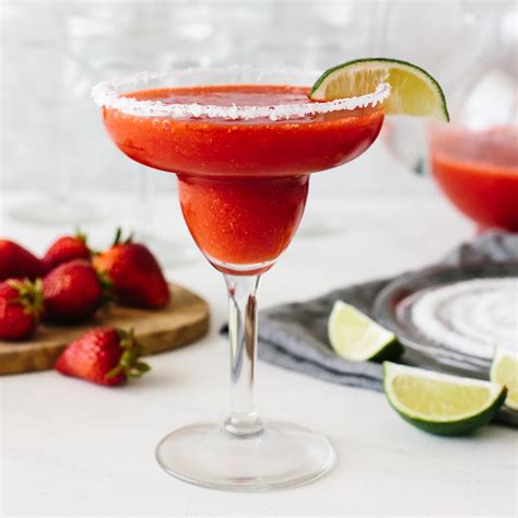 Frozen Strawberry Margarita Recipe The Feedfeed