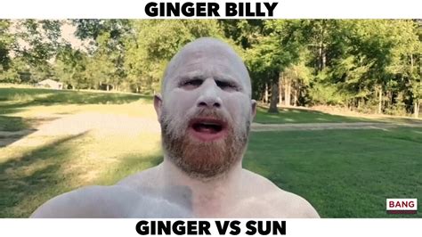 Comedian Ginger Billy Ginger Vs The Sun Lol Funny Comedy