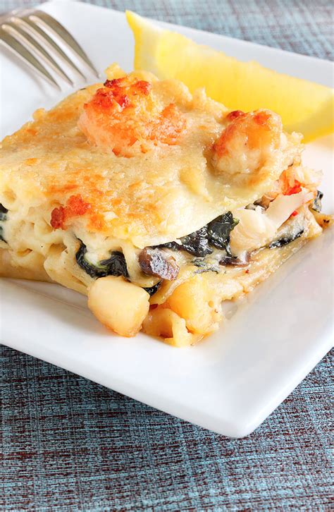 Creamy Seafood Lasagna Everydayrecipes