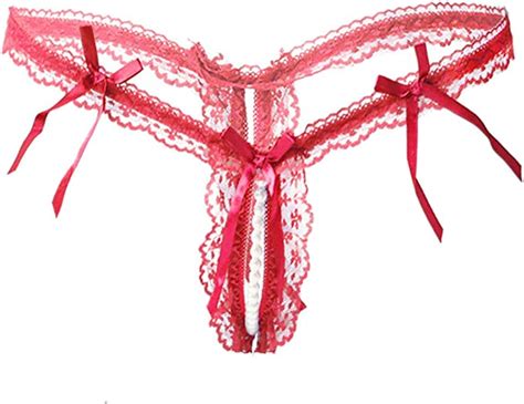 red lace thongs for women sexy perspective lace thongs open crotch panties g