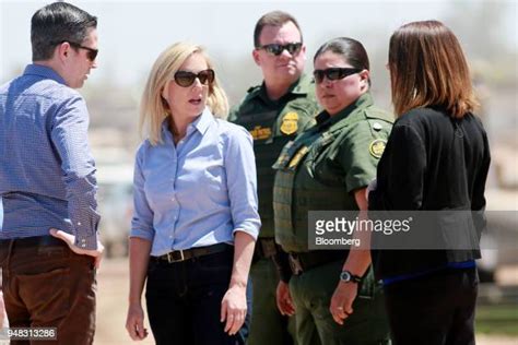 Homeland Security Secretary Kirstjen Nielsen Tours Calexico Border Wall