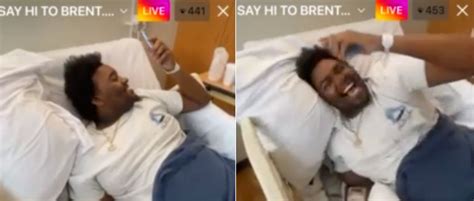 Nene Leakes Son Brentt Goes Live On Instagram From Hospital Bed Video