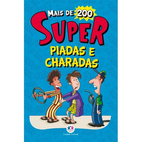 Livro Super Piadas E Charadas Capa Comum Ciranda Cultural Shopee Brasil