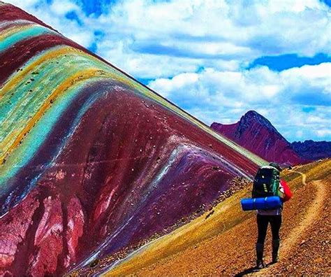 Ausangate Rainbow Mountain Peru Rainbow Mountains Peru Rainbow