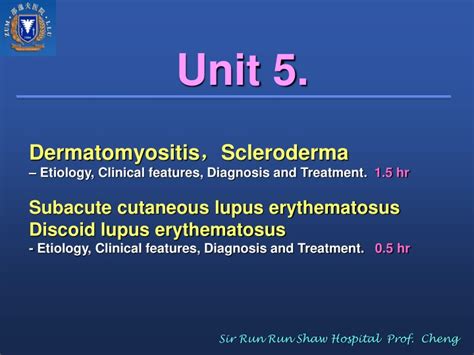 Ppt Unit Dermatomyositis Scleroderma Powerpoint Presentation Free Download Id