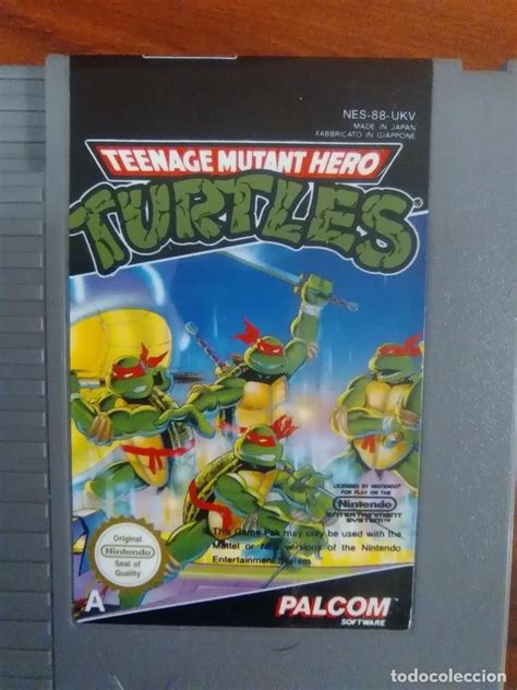 The nintendo entertainment system nes renamed from the family computer or famicom was first released. teenage mutant ninja hero turtles - nintendo ne - Comprar Videojuegos y Consolas Nes en ...