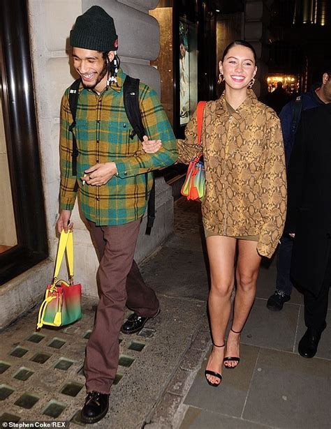 Iris Law Turns Heads In Snakeskin Print Jacket At Her Mulberry Launch