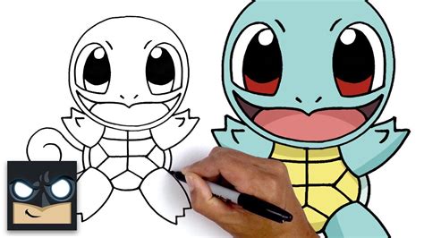 How To Draw Squirtle Pokemon