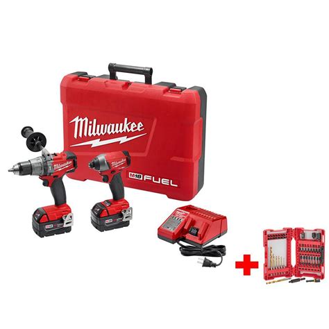 Milwaukee M18 Fuel 18 Volt Lithium Ion Cordless Brushless Hammer Drill