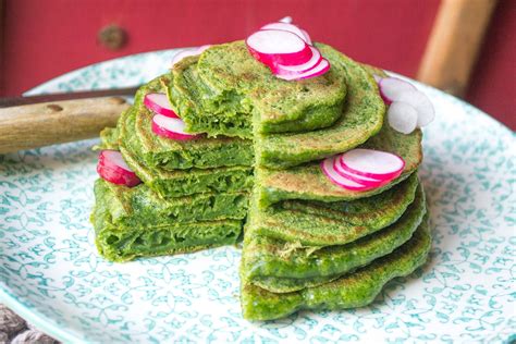 Pancakes salés healthy aux épinards Alimentation saine