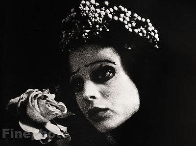 Vintage Irina Ionesco X Photo Gravure Female Portrait Rose