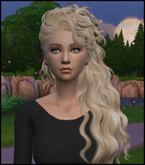 Simista I Just Had To Retexture This Hairits Sim 4 Cc Finds