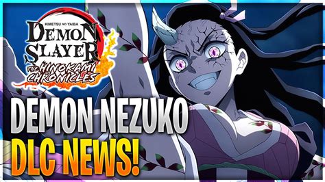 Nezuko Advanced Demon Form Character Pack Dlc News Demon Slayer