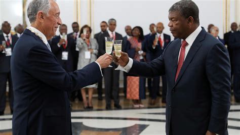 Presidente Português Iniciou Visita Oficial A Angola
